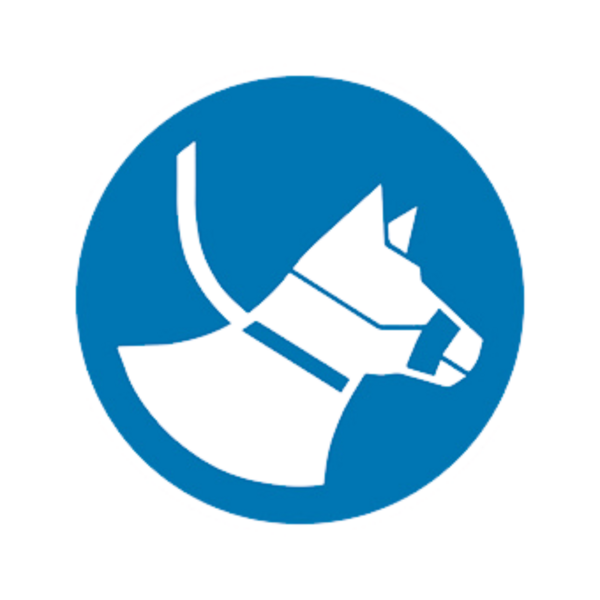 Balise PSI Chiens muselés BALI-ABS-RM142